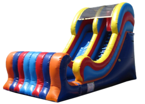 16 ft Multicolor dry slide 16 ft Multicolor dry slide