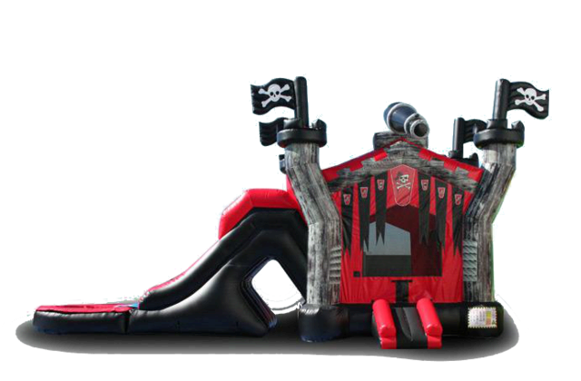 3D Pirate Fortress Combo with pool 3D Pirate Fortress Combo with pool